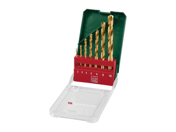 Parkside HSS Steel Drill Bit Set - 7 Piece Set
