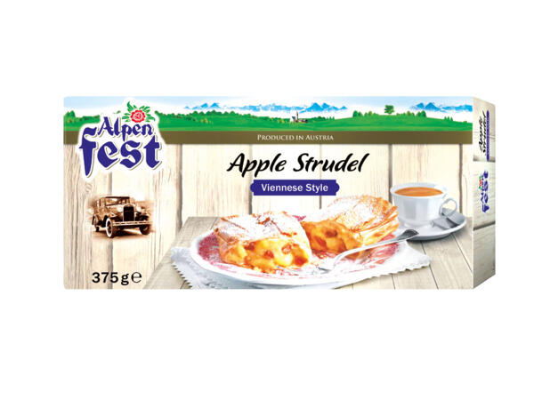 Viennese Style Apple Strudel