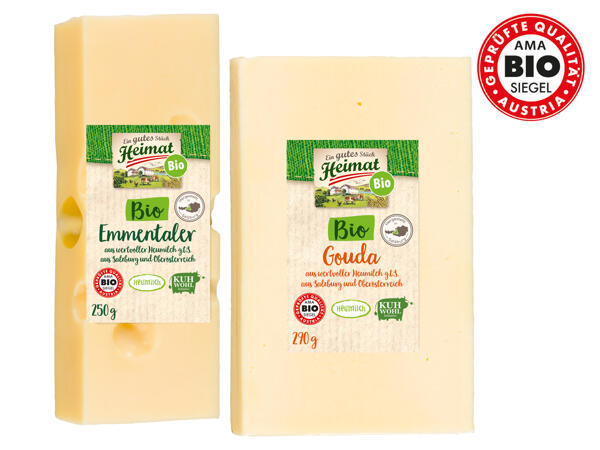 Bio-Gouda/Emmentaler