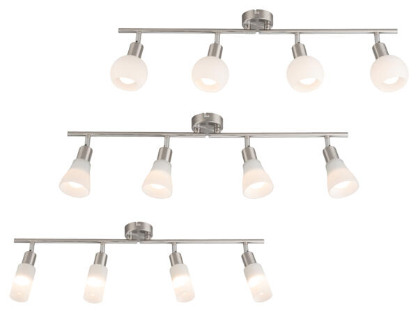 LED-Deckenleuchte, 4-flammig