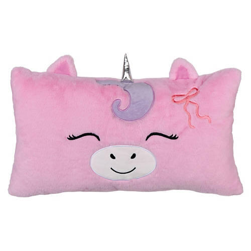 Kids Soft Cloud Pillow - Unicorn Face