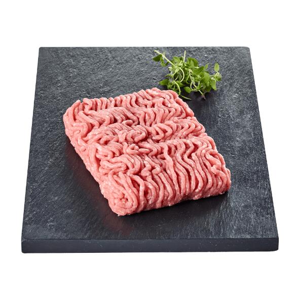 Hakket kød af dansk gris og kalv