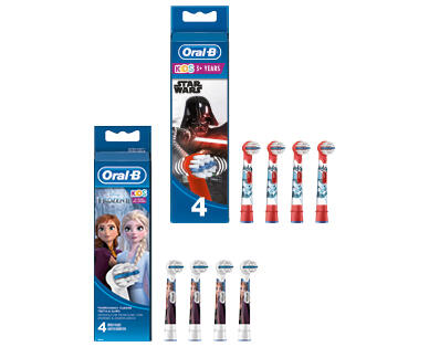 ORAL B
TESTINE DI RICAMBIO FROZEN/ STAR WARS