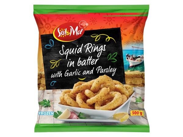 Squid Rings with Garlic