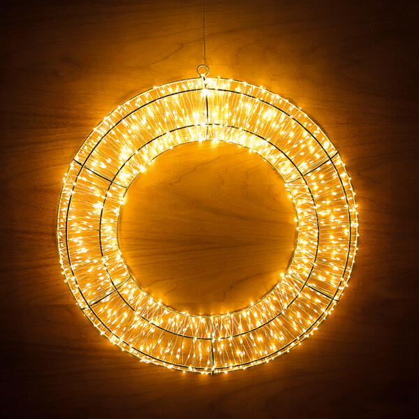 LED-Weihnachtskranz