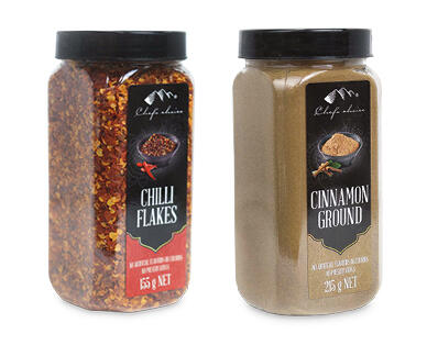 Chef's Choice Bulk Spices 155g-235g