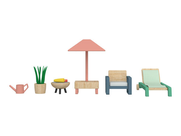 Playtive Flexible Doll Family or Doll's House Furniture