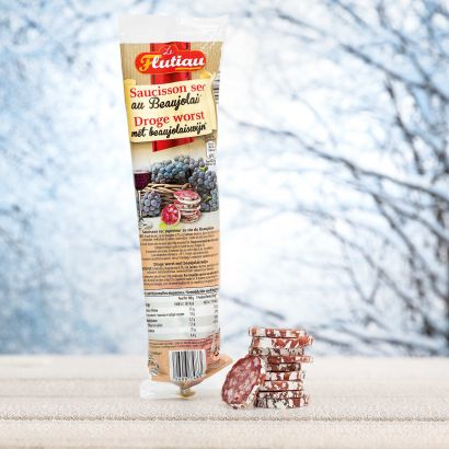 Saucisson sec au Beaujolais