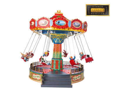 Lemax Carnival Musical Village Scenes - The Sky Swing