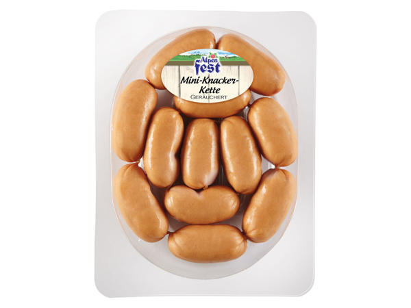 ALPENFEST Mini-Knacker-Kette
