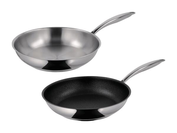 Poêle en inox premium