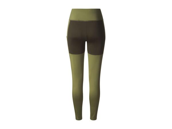 Crivit Ladies' Thermal Sports Leggings - Green
