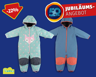 IMPIDIMPI Kleinkinder-Softshell-Overall