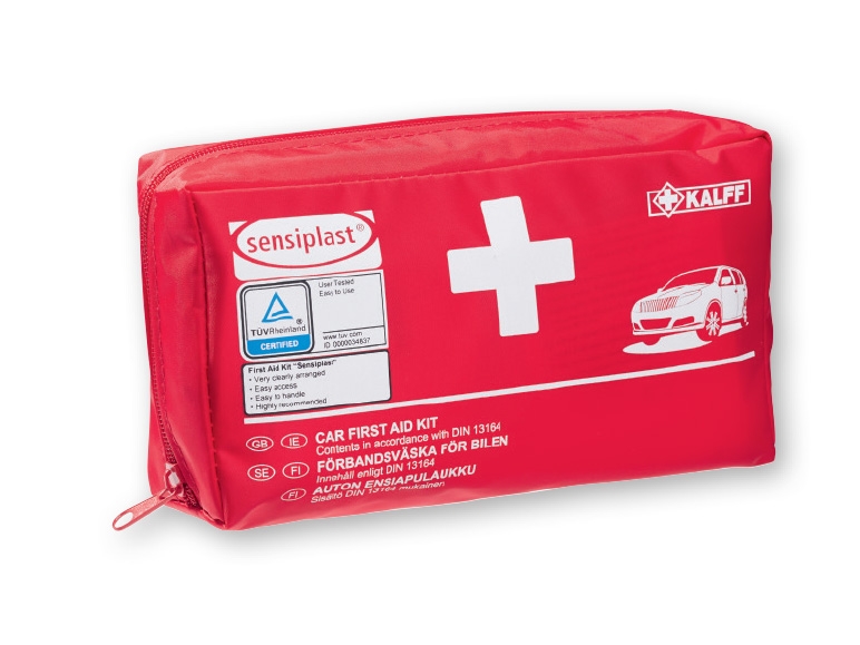 Sensiplast(R) Car First Aid Kit