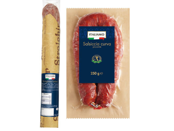 Strolghino-Salami/ Salsiccia curva piccante