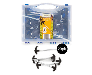 Premium Tent Pegs 20pk