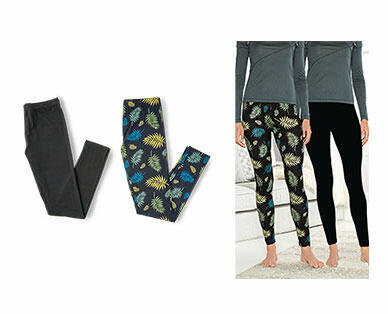 Serra Ladies 2 Pack Soft Leggings