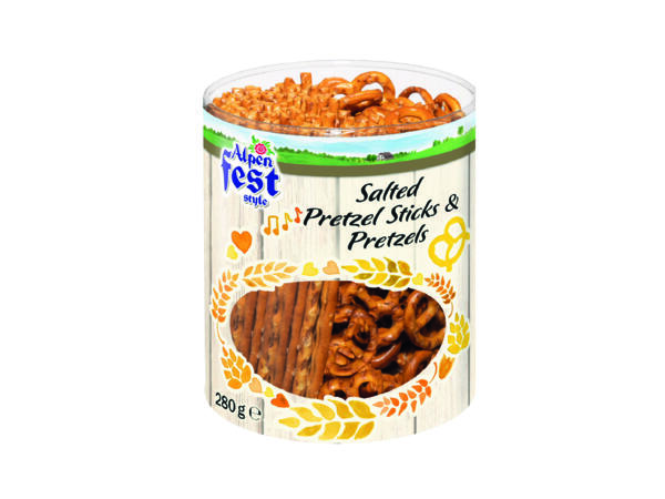 Salted Pretzels & Pretzel Sticks