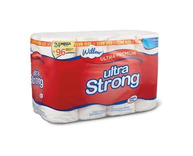 Willow 24 Mega Roll Ultra Strong Bath Tissue