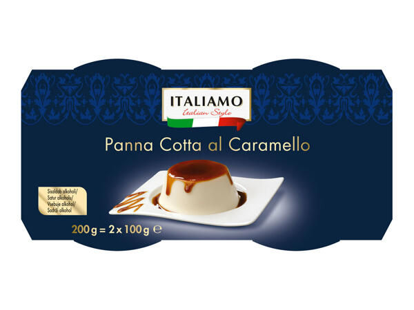 Italiamo Panna Cotta Caramel