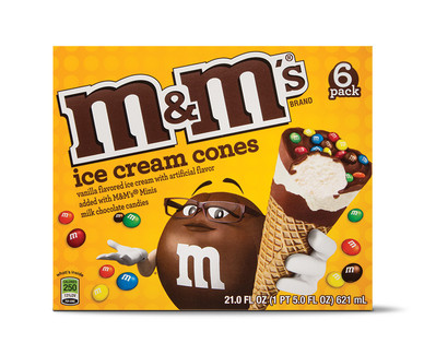 M&M's Ice Cream Cones