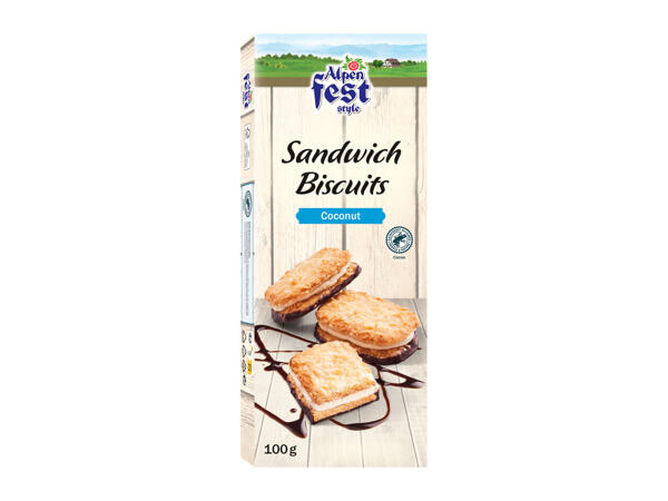 Alpenfest Sandwich Biscuits