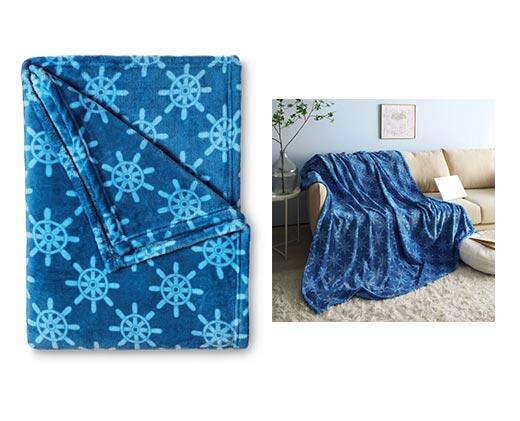 Huntington Home 
 Twin or Full Royal Plush Blanket