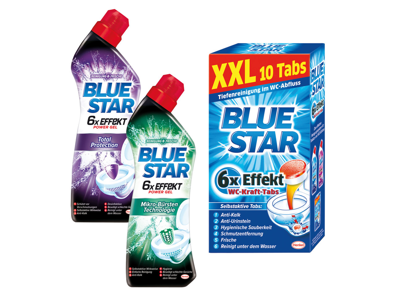 BLUE STAR WC Reiniger