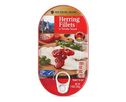 Deutsche Küche Herring Fillets in Flavored Sauces