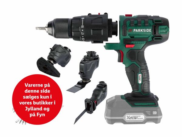 PARKSIDE(R) 3i1 batteridrevet kombiudstyr