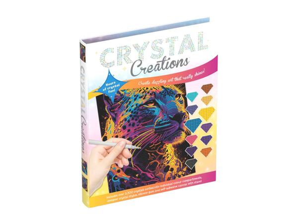 Crystal Creations Neon Leopard Activity Set