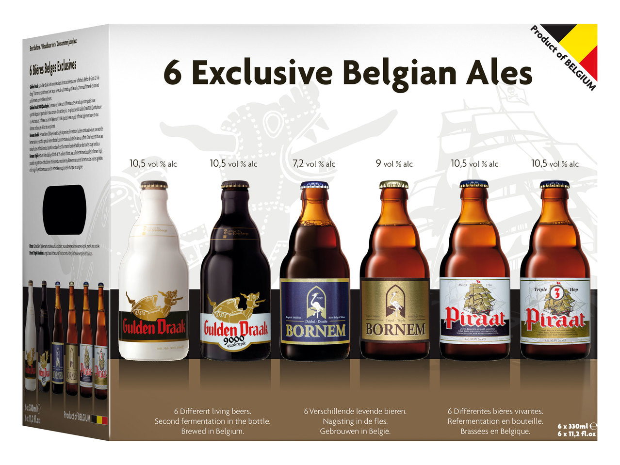 Geschenkset „Belgische Ales"