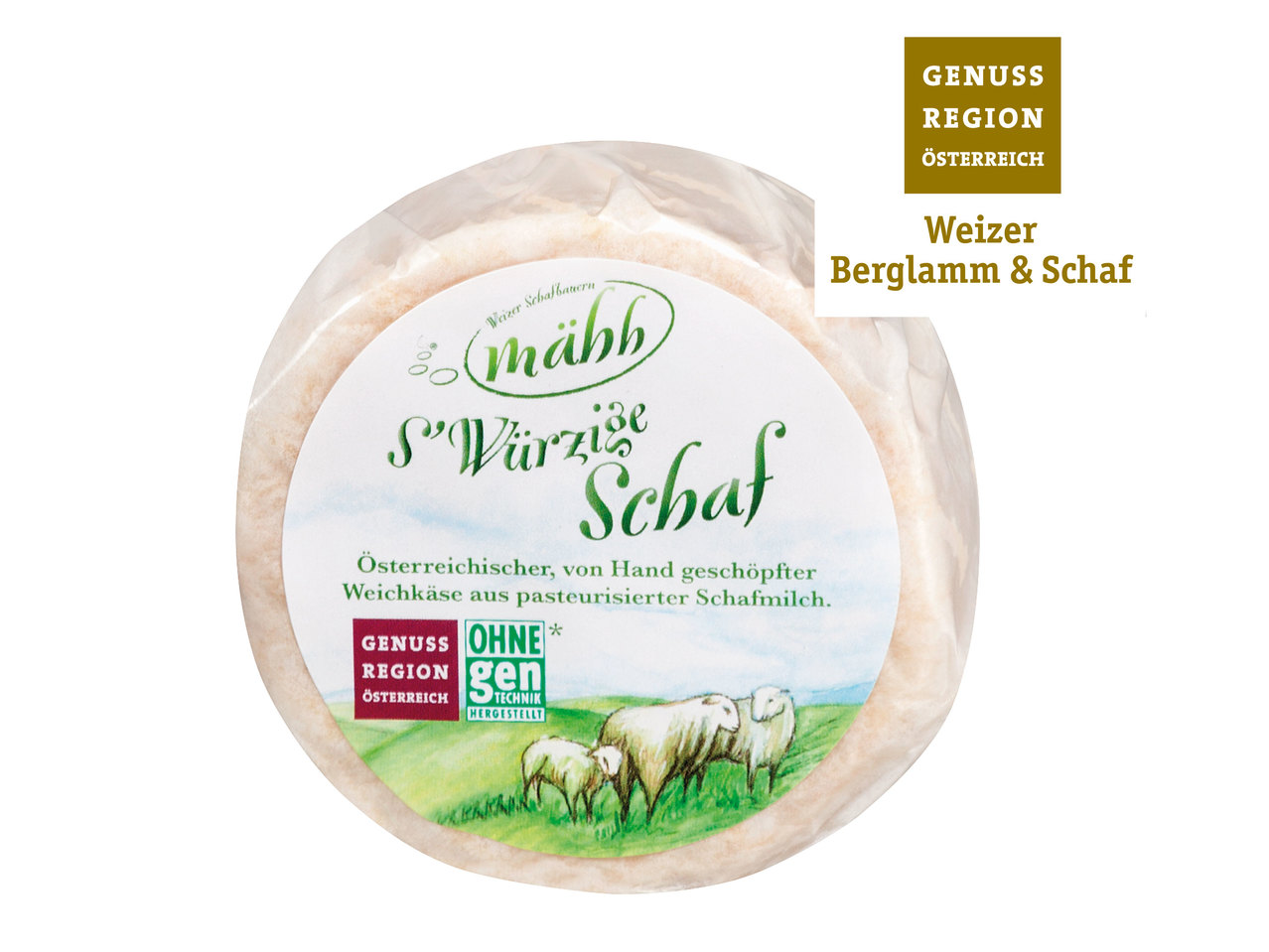 GENUSS REGION ÖSTERREICH Würziger Schafkäse