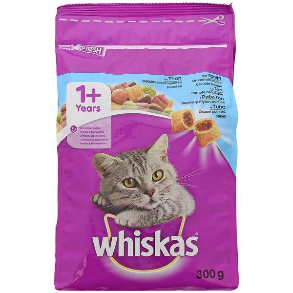 Alimentation sèche pour chats Whiskas