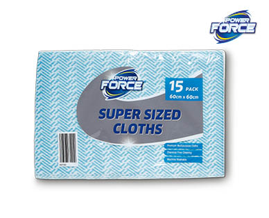 Super Sized Cloths 15pk