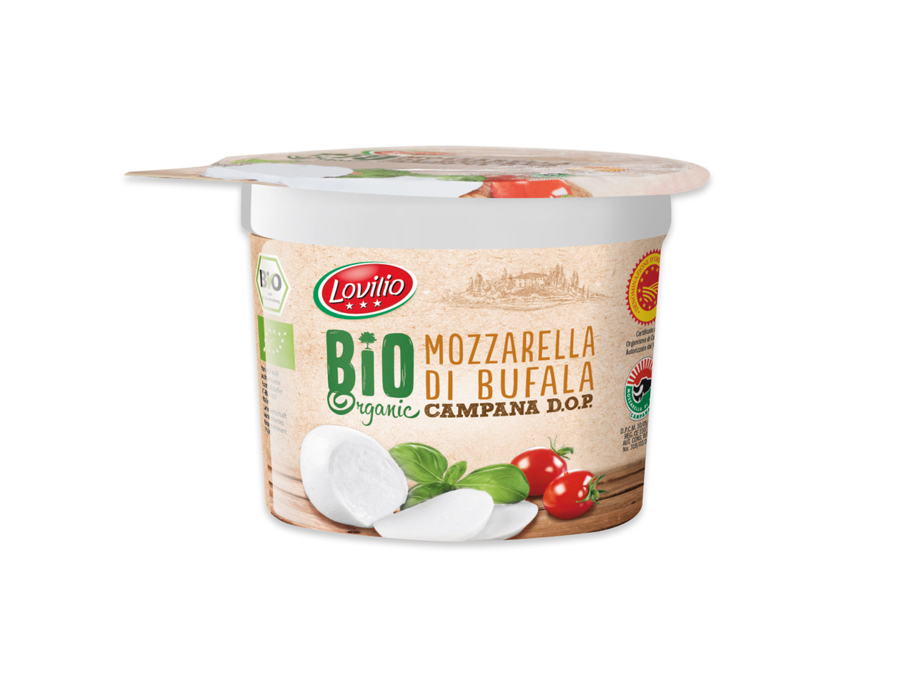 EKOLOGISK BUFFELMOZZARELLA