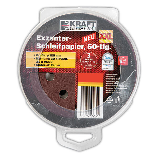 Exzenter-Schleifpapier 50tlg.