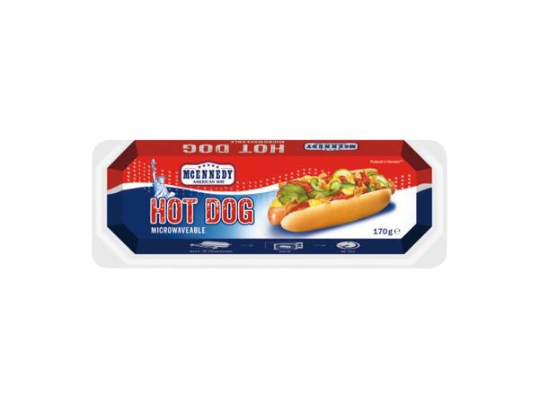 Microwaveable Hot Dog