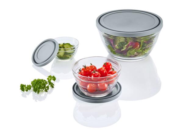 Livarno Home Glass Bowl Set - 5 Pack