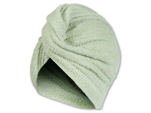 Haarturban mit Knopf