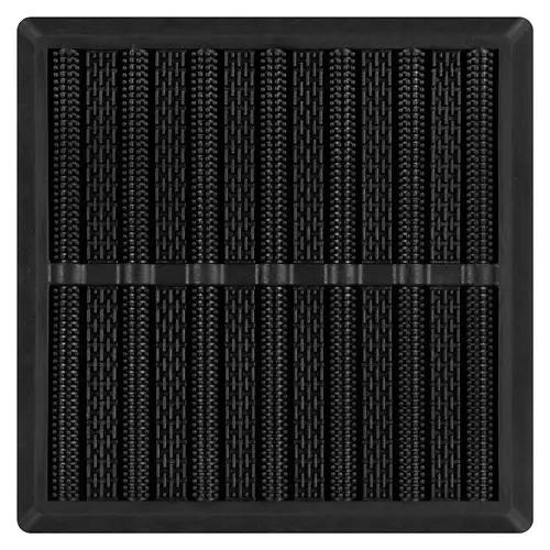 16" x 16" Heavy Duty Boot Scraper Mat - Black