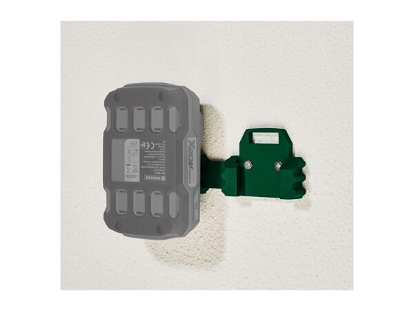 Parkside Wall Holder Set for Batteries - 3x 2 Slots