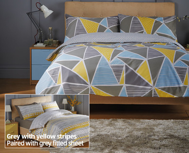 Printed King Duvet Set
