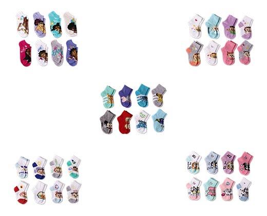 Children's Character 8-Pack Socks