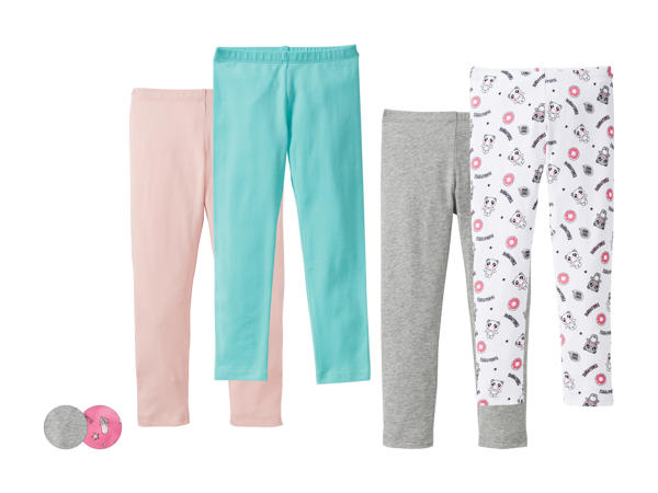 Leggings capri pour fille, lot de 21