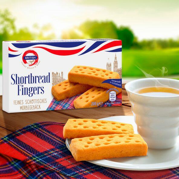 Shortbread fingers
