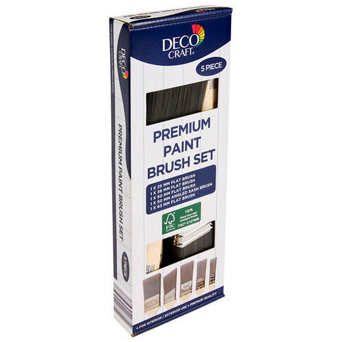 Premium Brush Set 5 Pcs