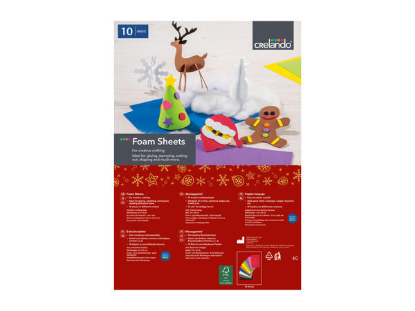 Crelando Christmas Craft Paper / Card Assortment