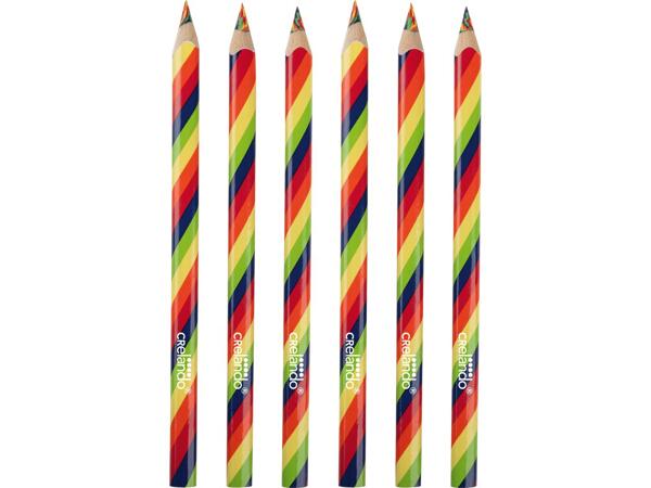 Jumbo Colouring Pencils, 6 or 12 Pieces