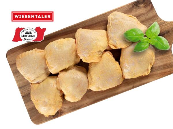 Frische Maishendl Oberkeulen